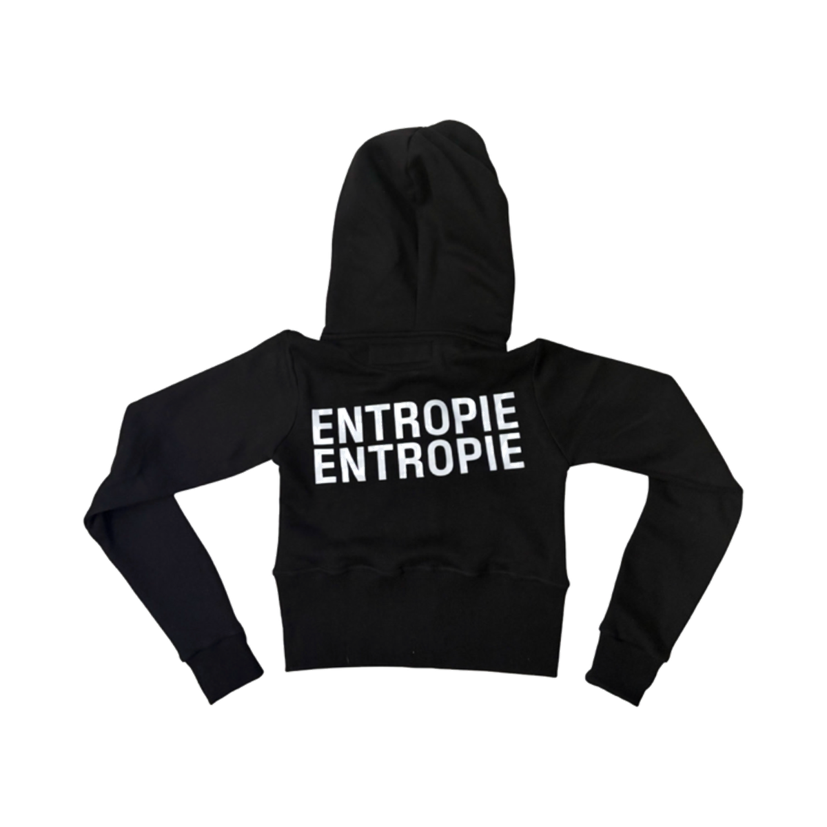 DYSTOPIA ENTROPIE HOODIE // BLK