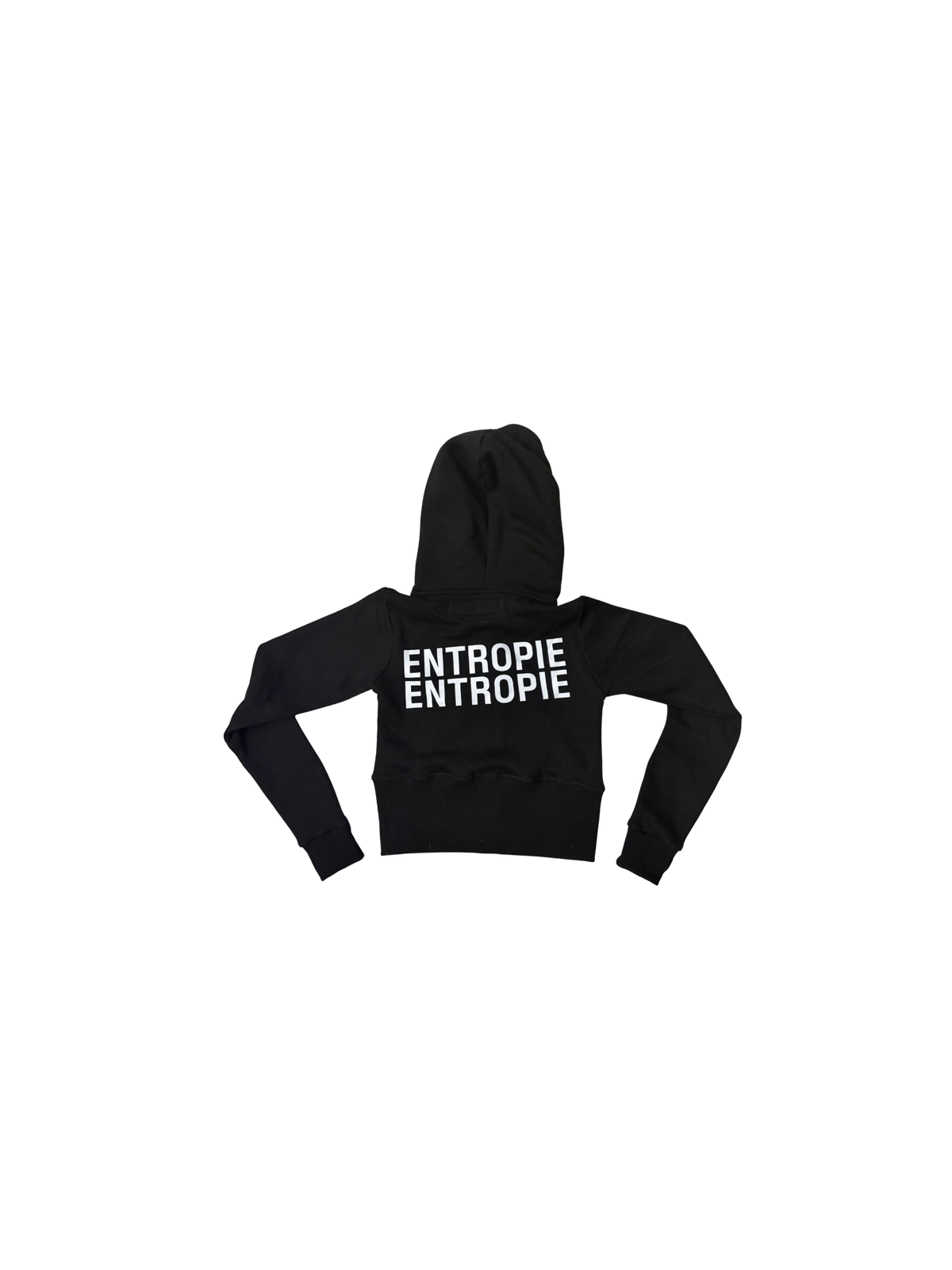 DYSTOPIA ENTROPIE HOODIE // BLK